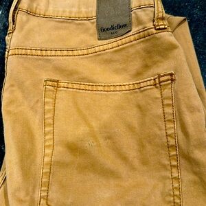 Goodfellow Jean style chinos
